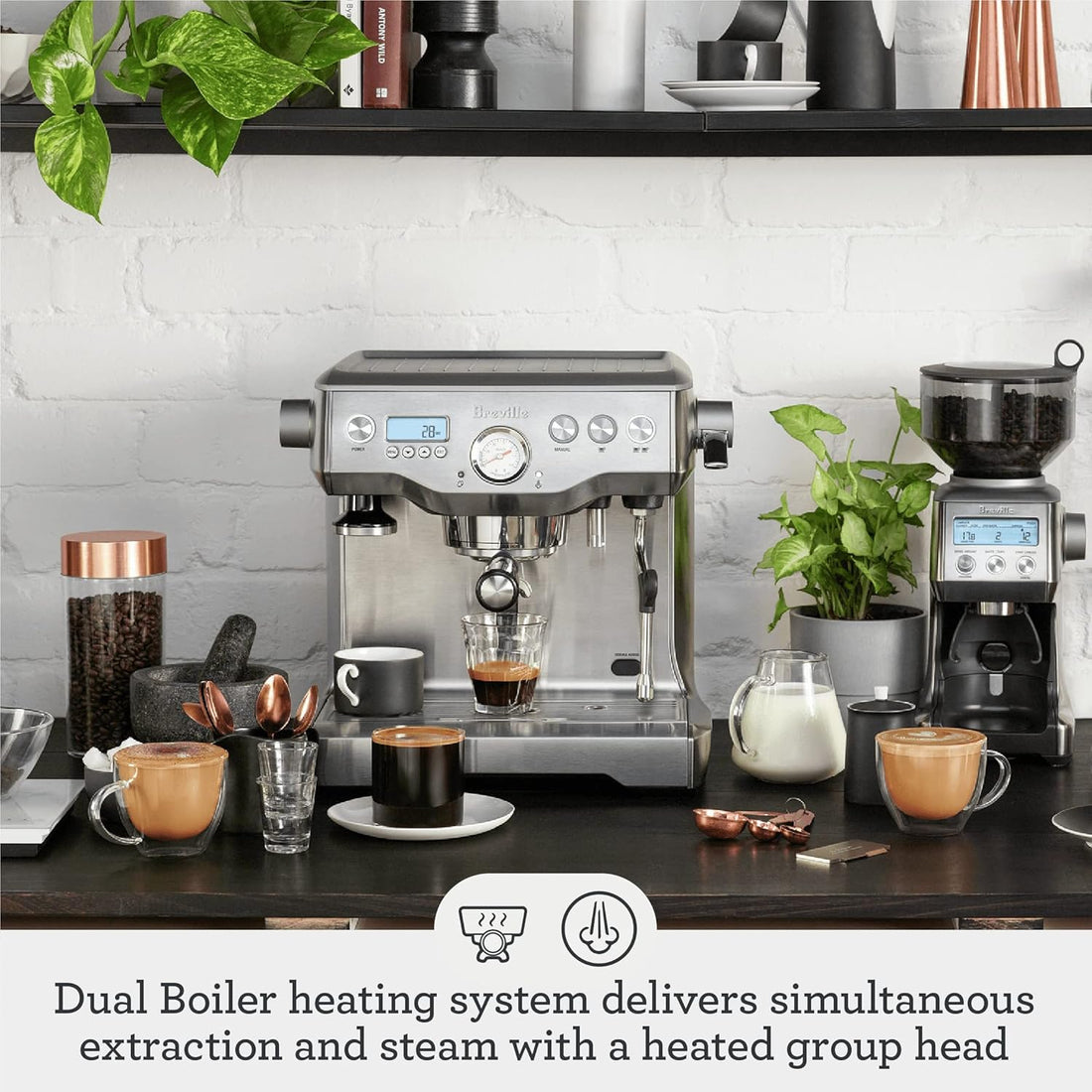 Breville Dual Boiler Coffee Machine