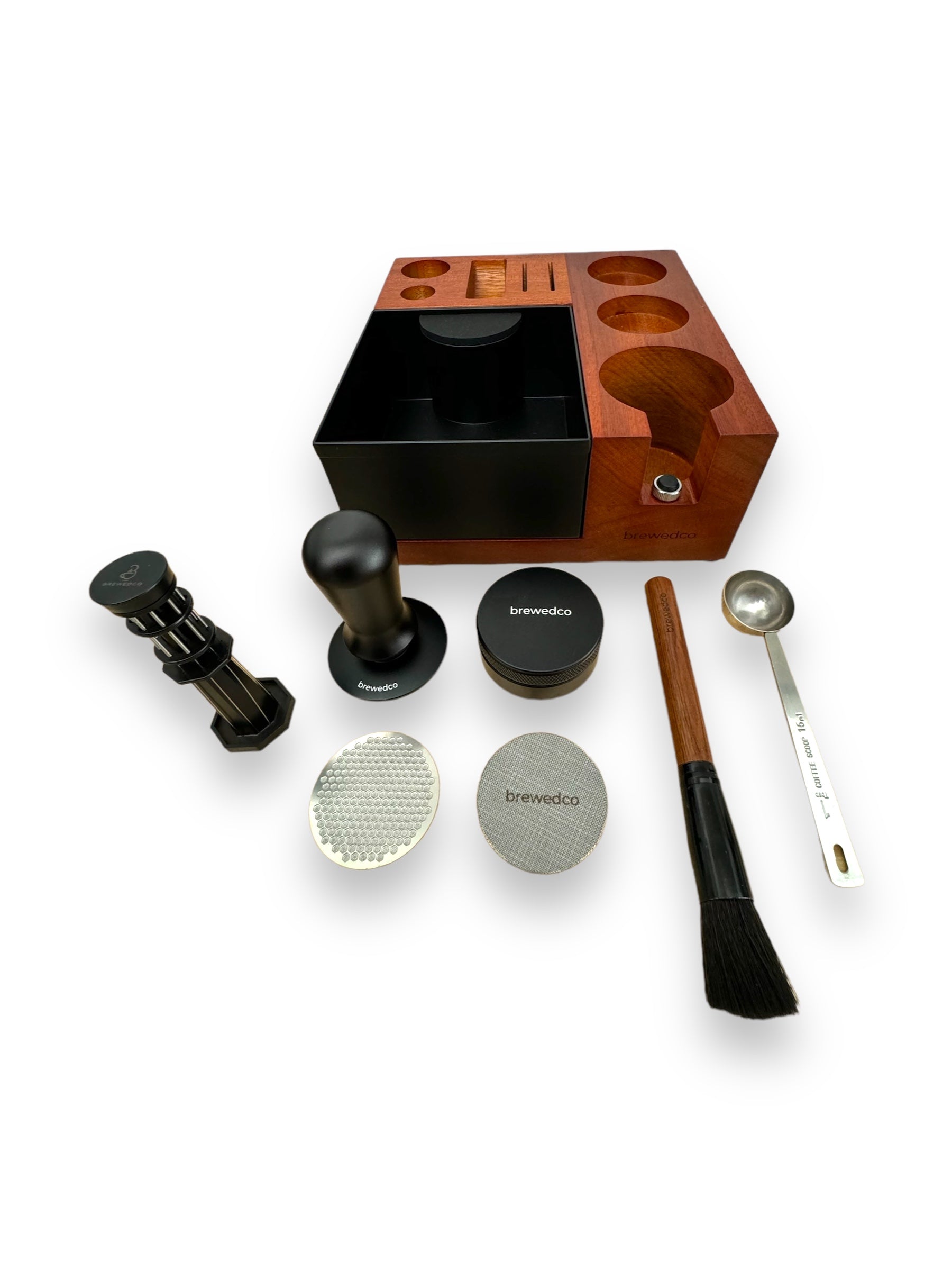 Brewedco Barista Station Kit V2 - 53/54mm Sandalwood