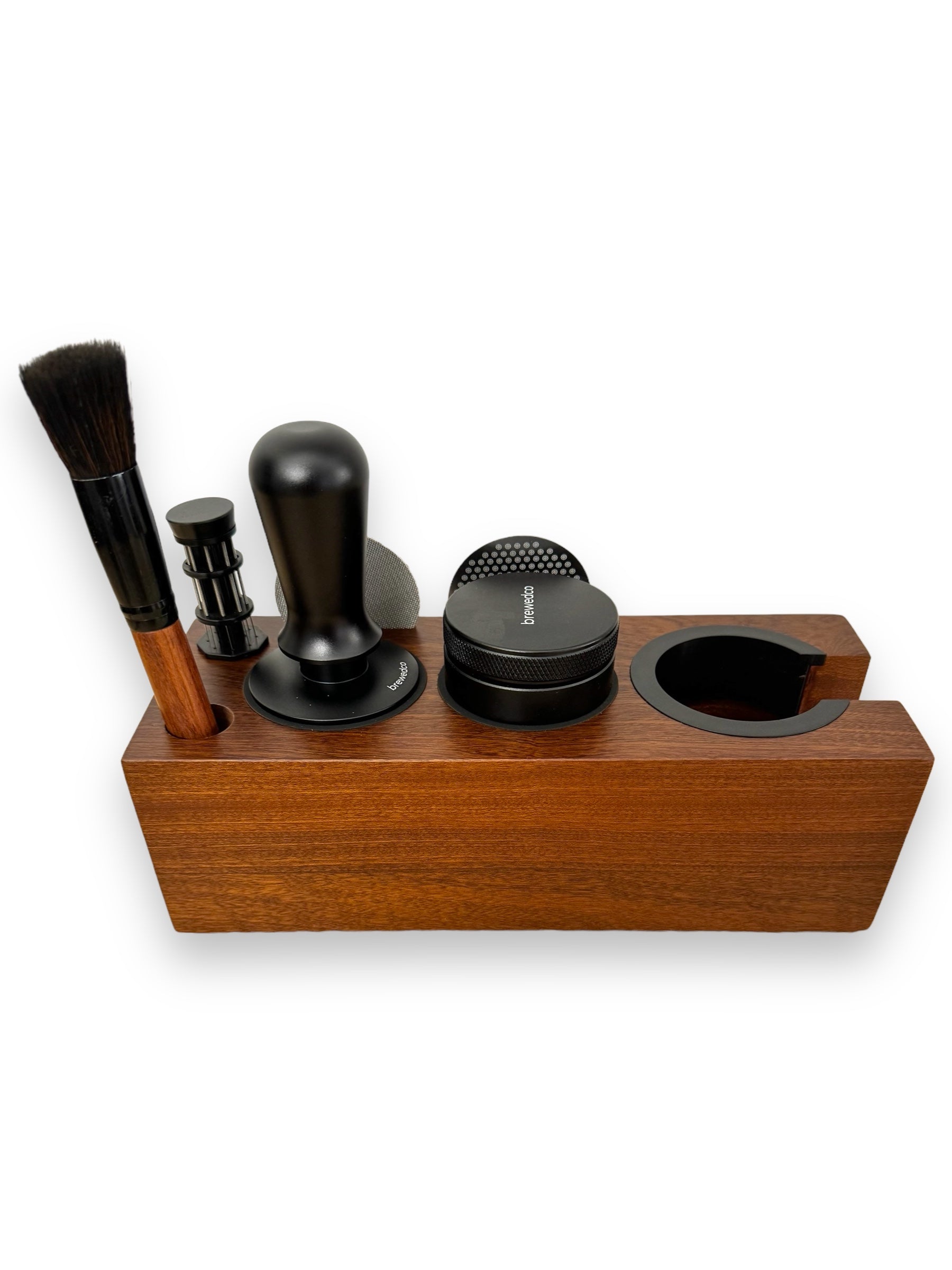 Brewedco Barista Compact Station Kit V2 - 53/54mm Sandalwood