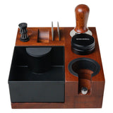 Coffee Tamping Station with Coffee Tamper, Tamper and Bottomless Portafilter