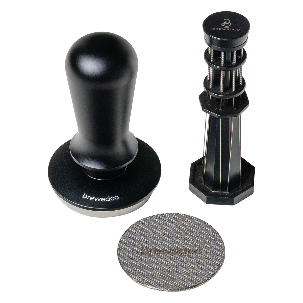 Brewedco Barista Basics Kit V2 - 53/54mm Black