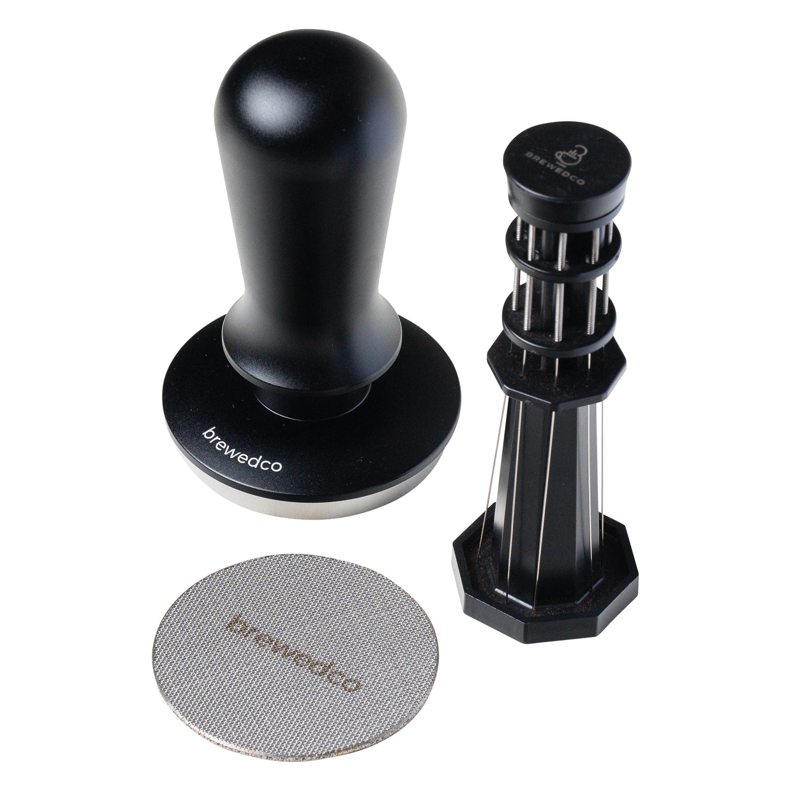 Brewedco Barista Basics Kit V2 - 53/54mm Black