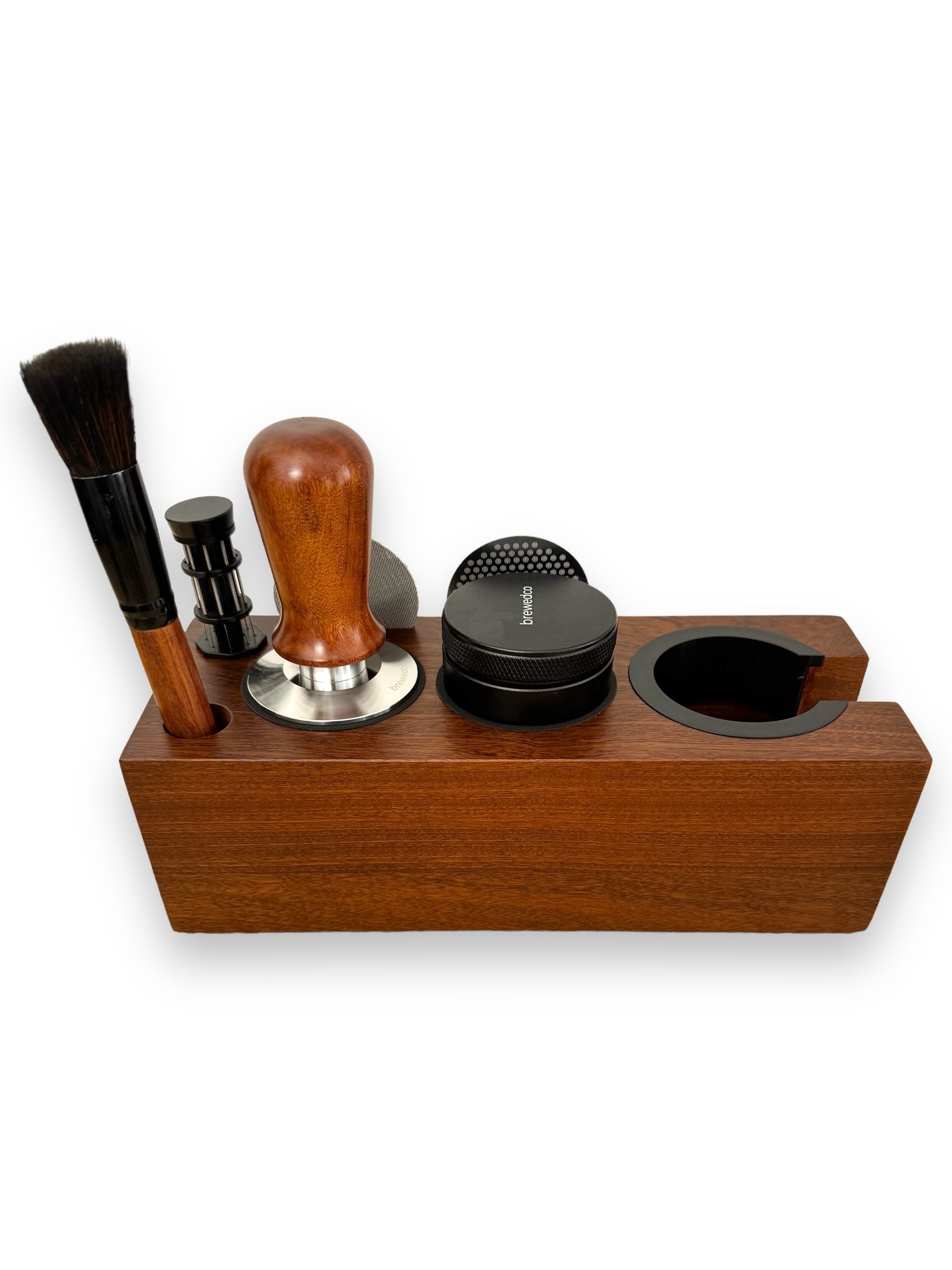 Brewedco Barista Compact Station Kit V2 - 53/54mm Sandalwood